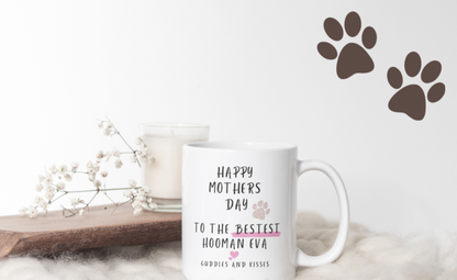 Cat/Dog MOM MUG- White Mug