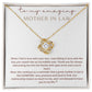 To My Mother-In-Law | Love Knot Necklace