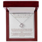 To My Mother-In-Law | Love Knot Necklace